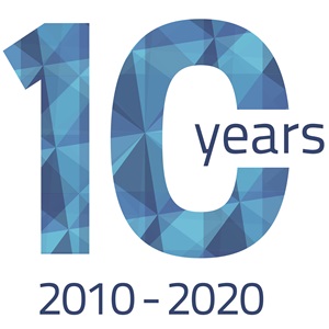10 year logo