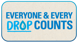 Everyone and every drop counts logo