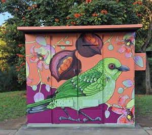 Palmwoods artwork mural