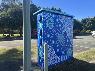 Minyama mural by Zartisha Davis