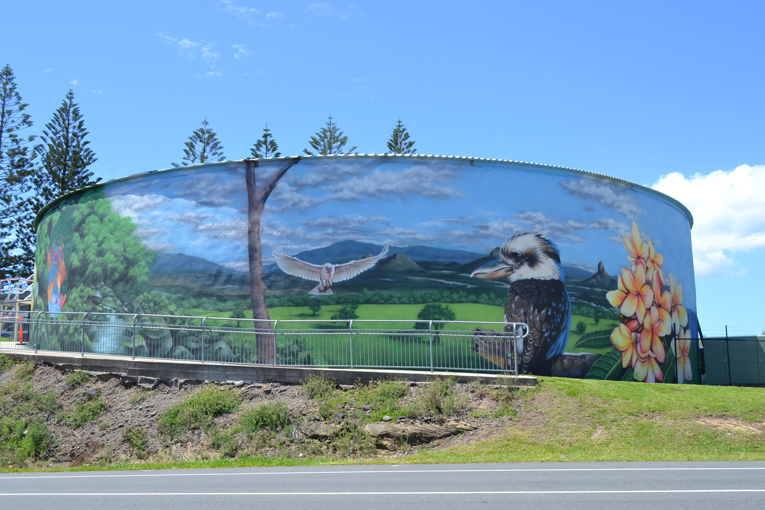 Unitywater Reservoir Mural Caloundra