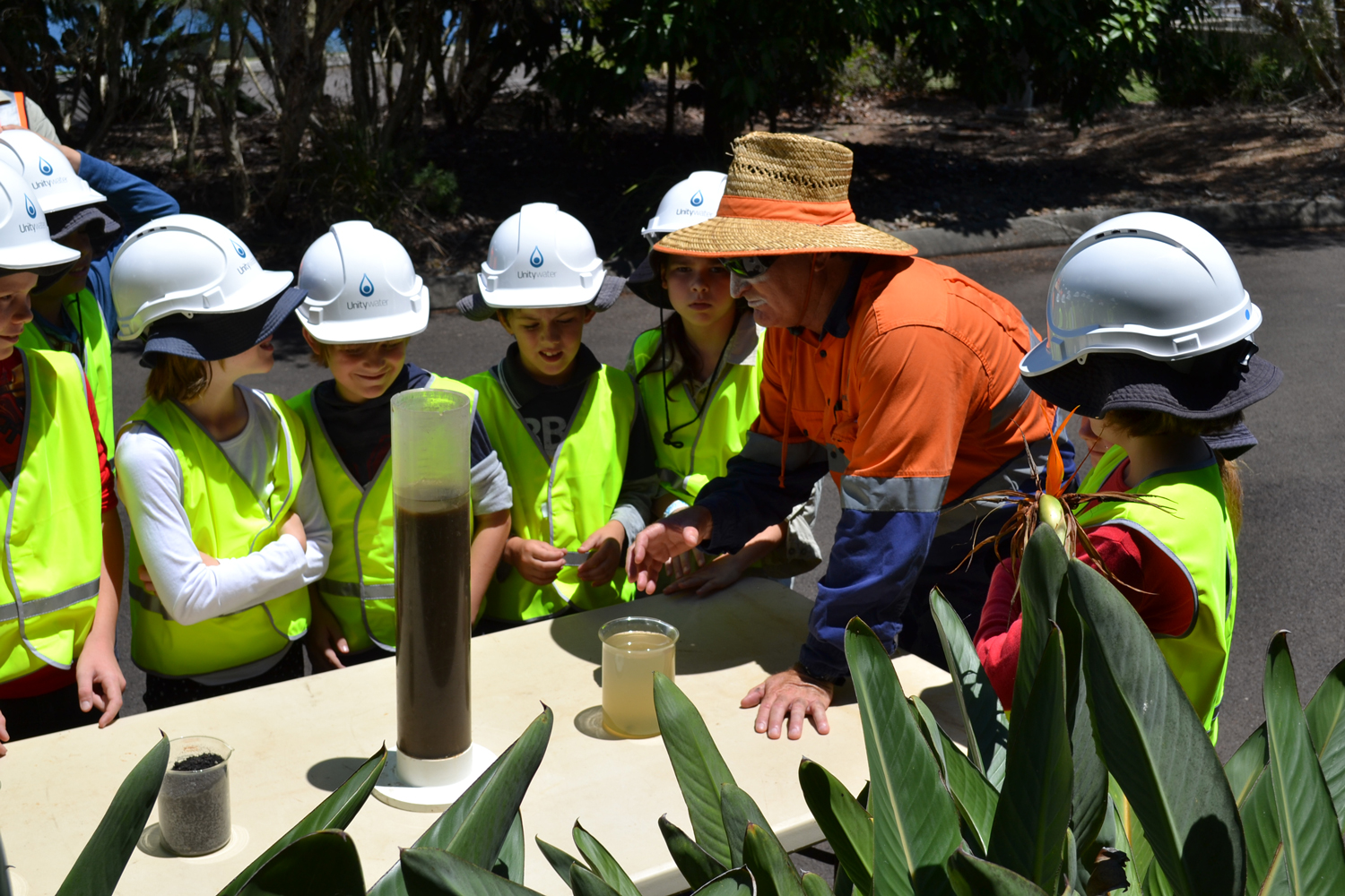 Unitywater Sewage Treatment Plant, Murrumba Downs, Education