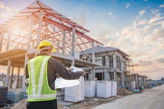 Builder with house plans