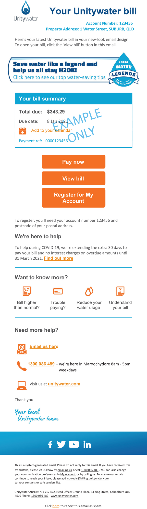 Your new look email design