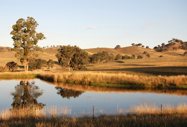 Dam photo for water testing packages