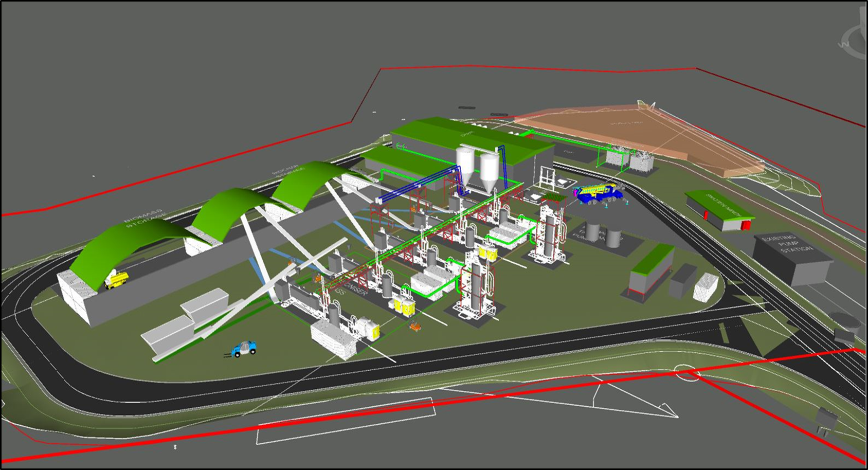 Concept design of Unitywater's Bioresource Recovery Facility