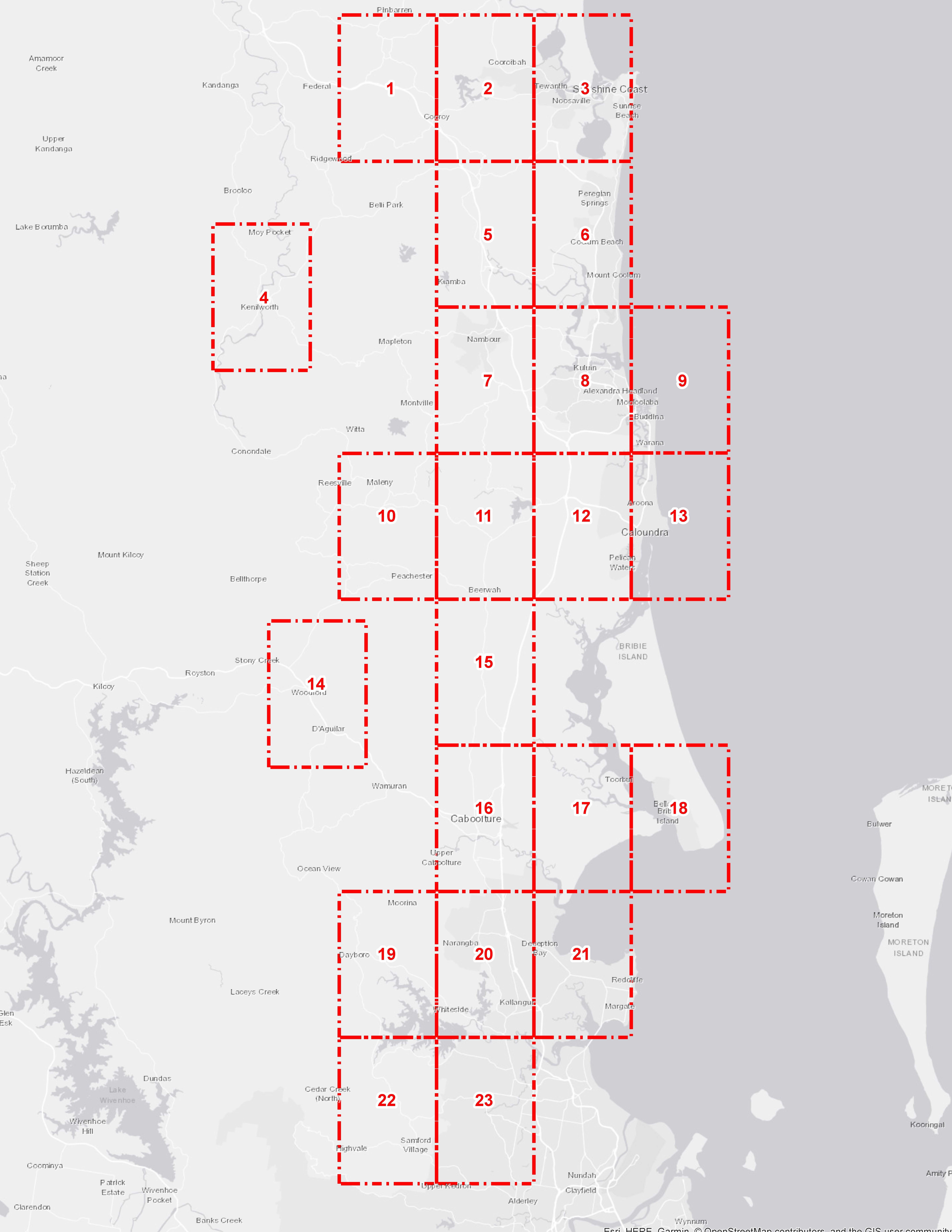Netserv Map Index