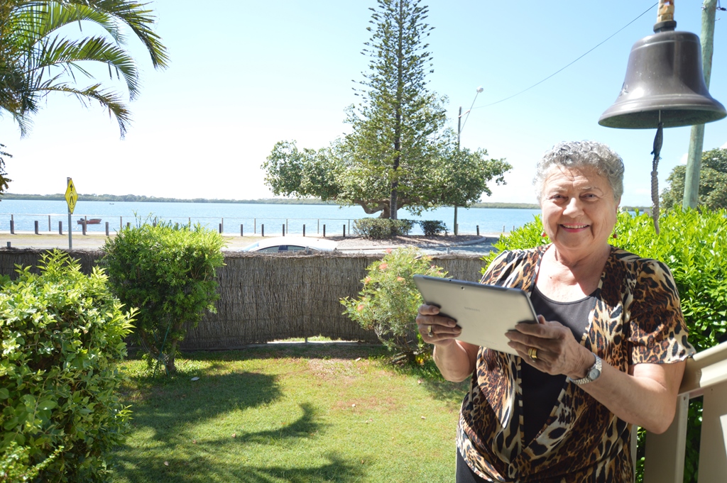 Unitywater’s fourth and last e-billing competition winner June Henderson
