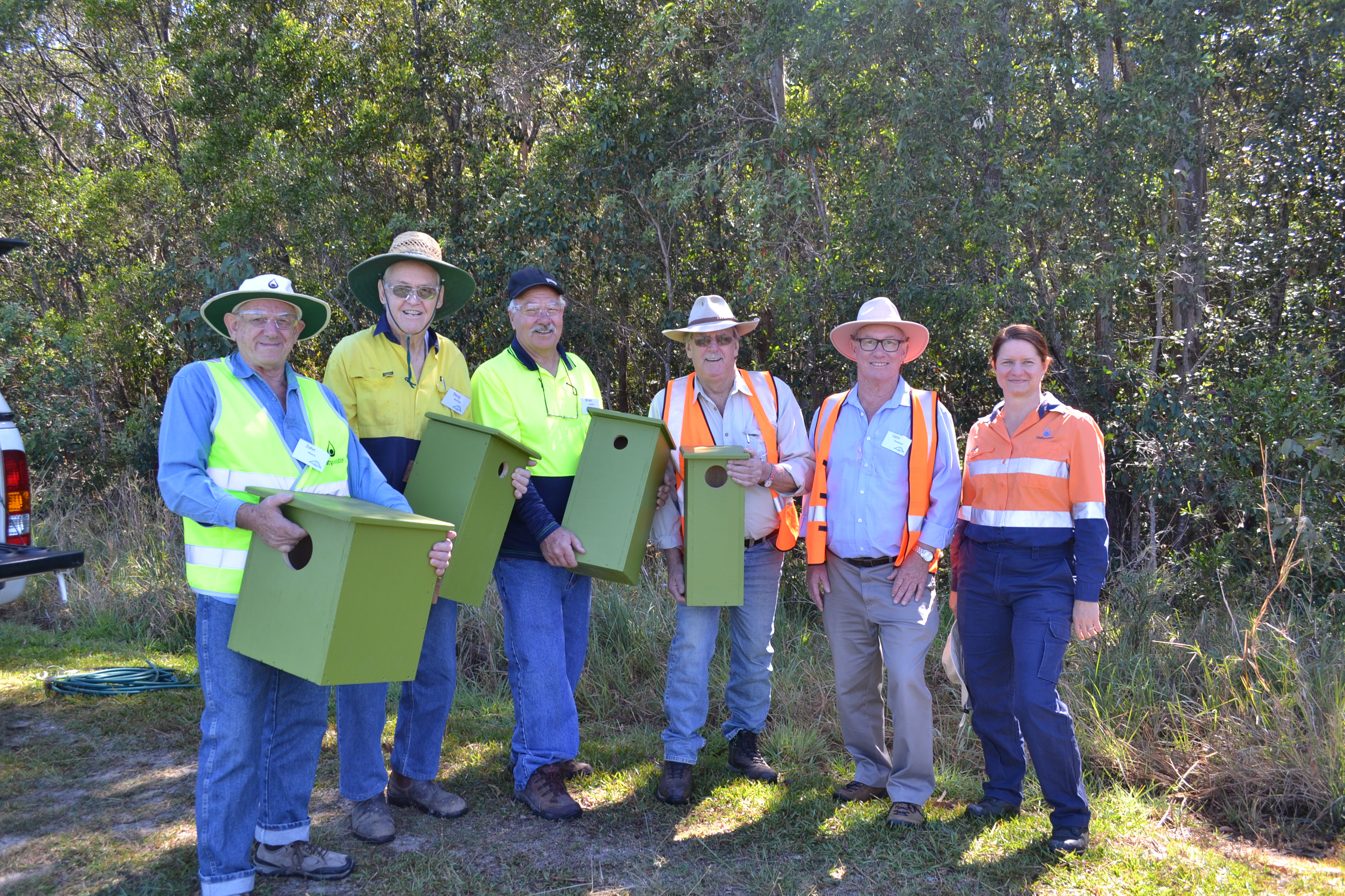 cooroy stp mens shed pomona nest boxes