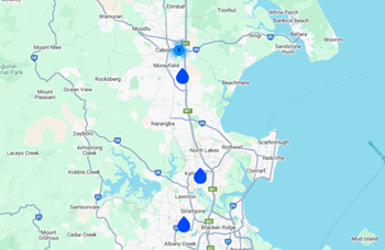 Water carrier map