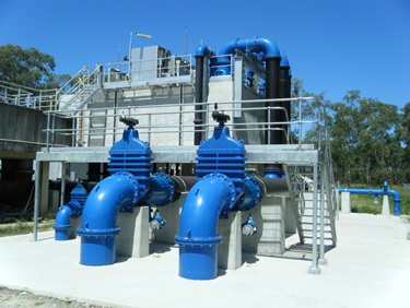 Unitywater Sewage Treatment Plant, Pumps, Burpengary