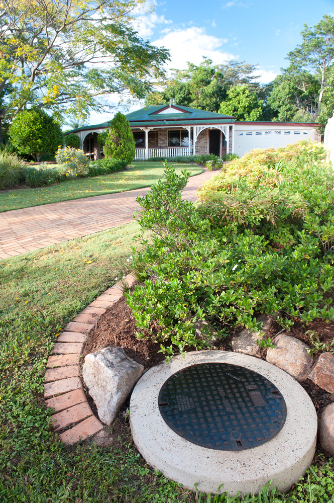 Unitywater maintenance manhole