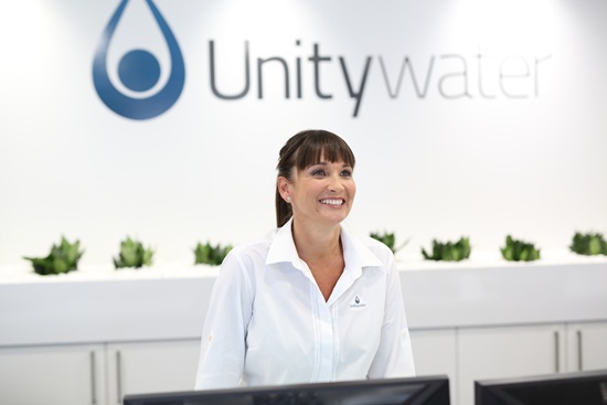 Unitywater reception staff