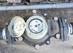 Large commercial water meter